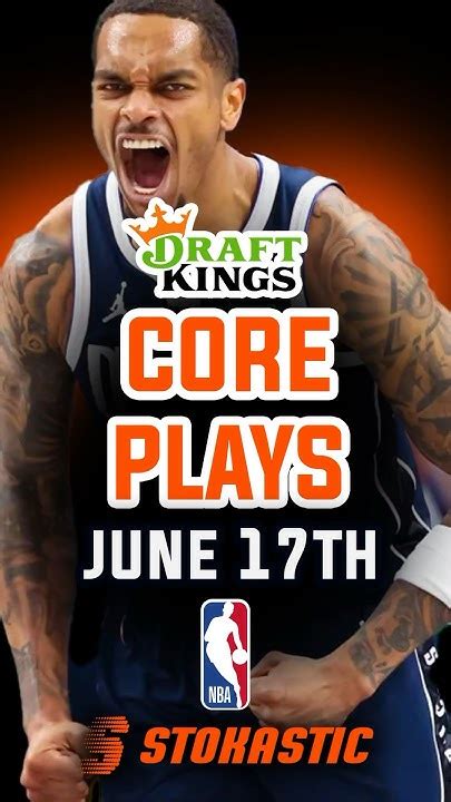 NBA DFS Core Plays LIVE: Sunday, December 17th .